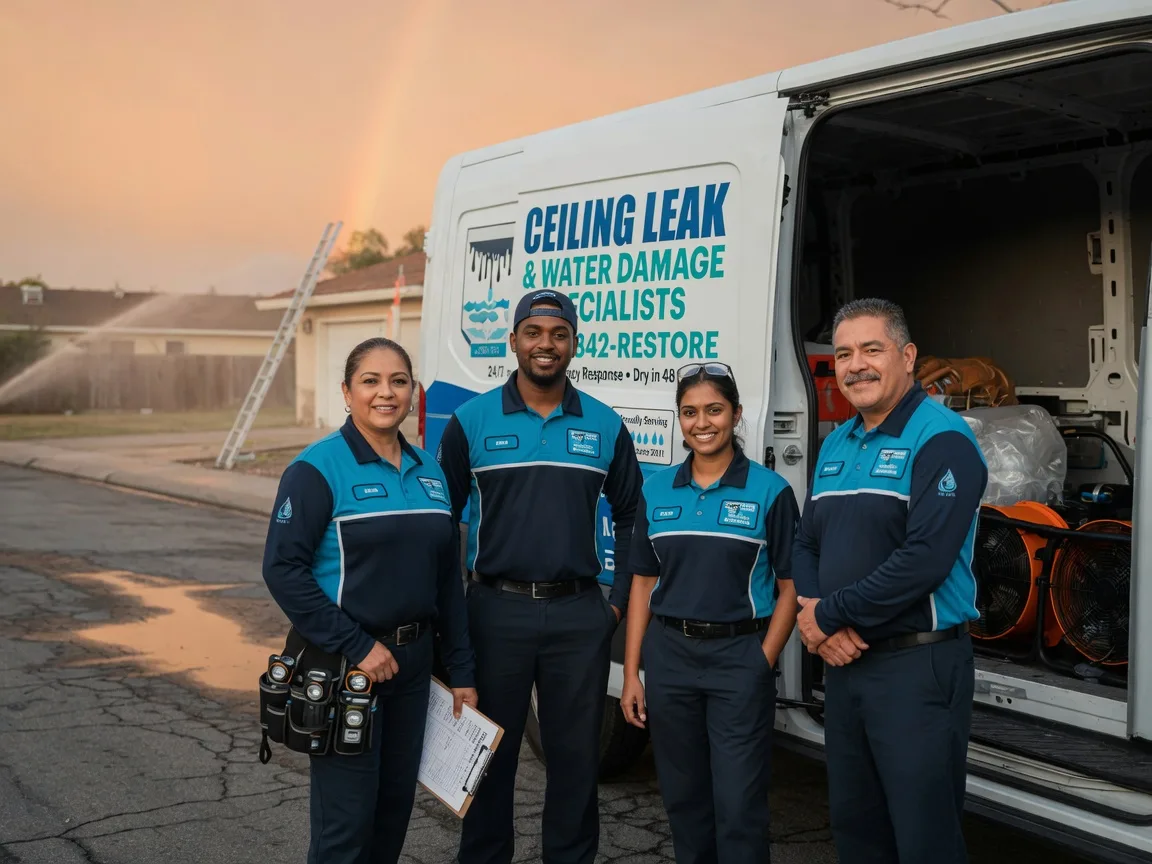 Ceiling Leak Cleanup company in West Covina, CA